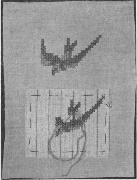 Fig. 243. Cross stitch.