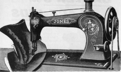 Jones' New Boot Upper Closing Machine