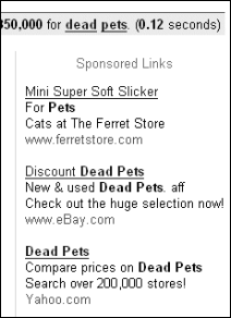 there's a discount