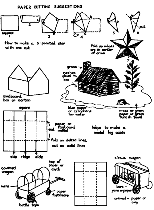 Paper Cutting And Folding