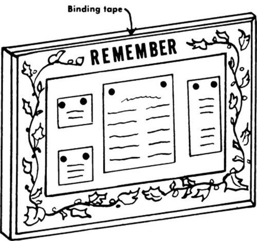 A Reminder Board 10
