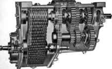 Constant Mesh Type of Selective Sliding Gear Transmission.