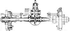 Weston Molt Double Reduction Axle.