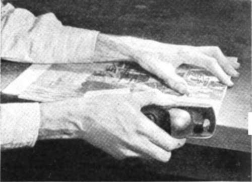 Apply a thin, even coat of paste