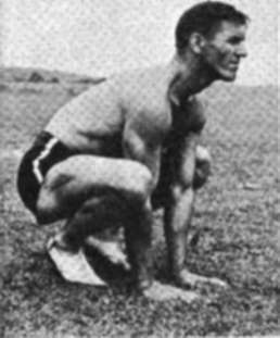 END IN AN ERECT POSITION