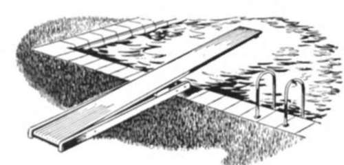 Laminated Diving Board