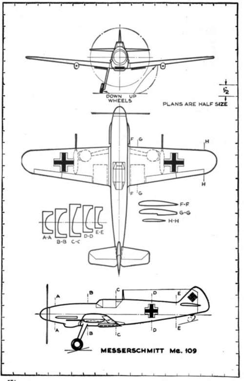Me. 109g... Famed Nazi Fighter