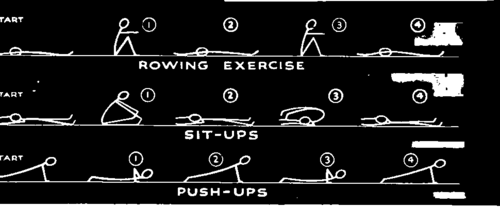 START FROM AN ERECT POSITION