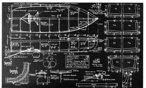 Scale Model Motorboat