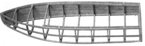 View showing framing