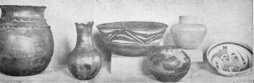 Most customary shapes of Pueblo pottery
