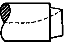 Form of Cut Made by Circular Saw.