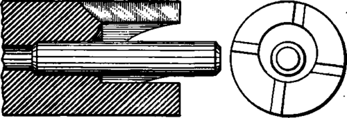 Hollow Mill with Eccentric Pilot.