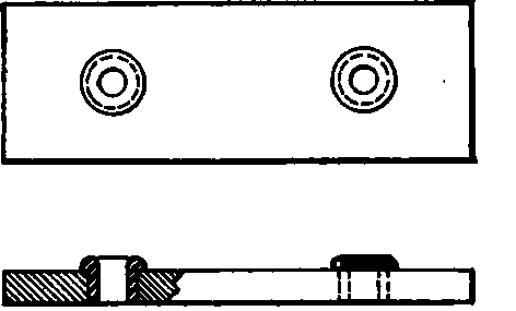 Jig Provided with Bushings.