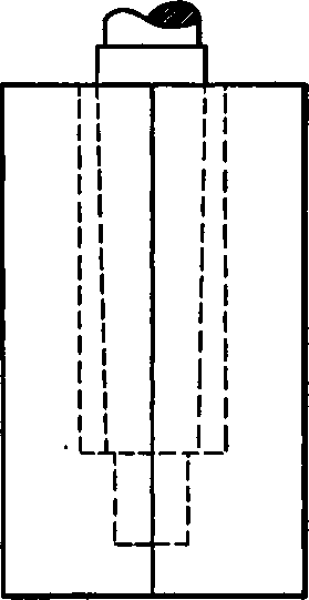 Mandrel in Mold.