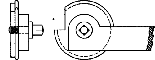 Tool Holder for Hand Screw Machines.