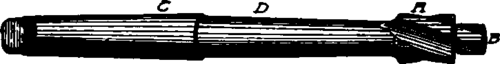 Typical Counterbore with Taper Shank.