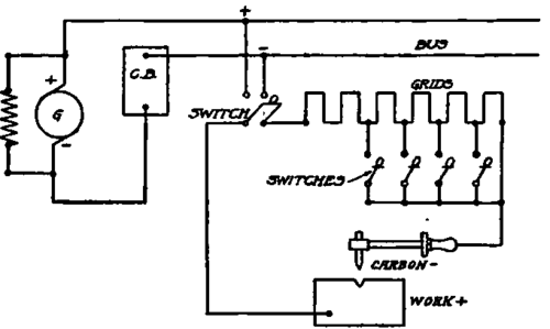 Wiring Diagram for Lincoln Are Welder.