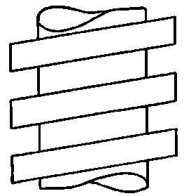 Conventional Drawing for Square Thread.