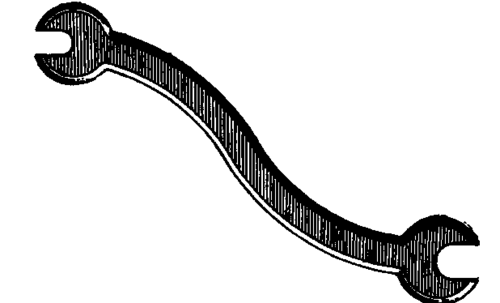 Forged S Wrench.