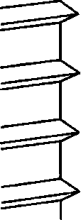 Lag Screw V Thread.