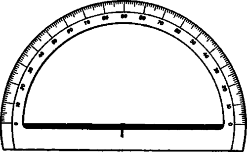 Protractor.
