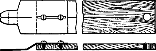 Template Used to Lay Out Teeth of Spur Gear.