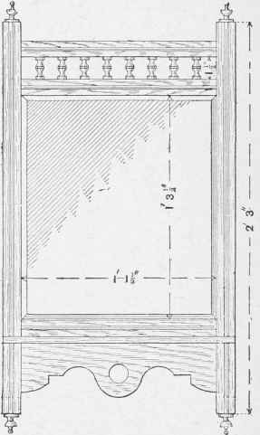 A Bath or Lavatory Mirror.