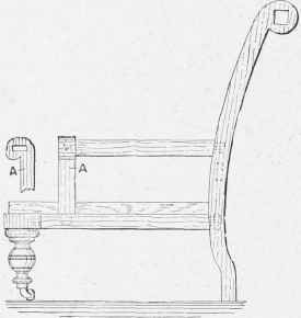 Design for a Divan Chair.
