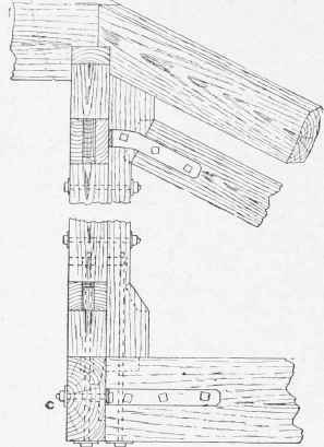 Hipped End Of A King Post Truss 924