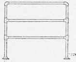 Hot water Towel Airer.