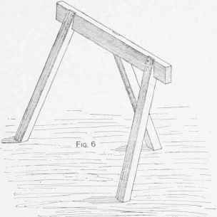 Trestles for Tea tables.