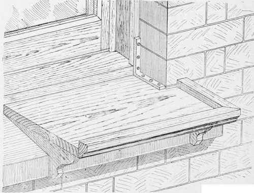 Window Board for Flower Pots.