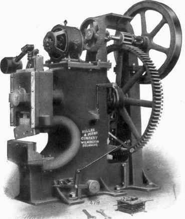 Fig. 242.   Vertical Power Shears.