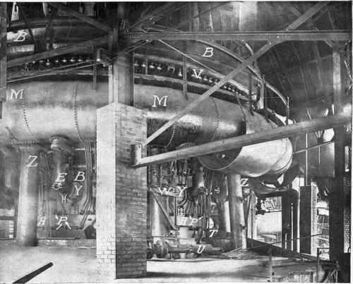 Fig. 6a.   Base of a Blast Furnace.