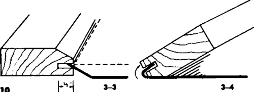 bending the sheet
