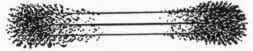 Fig. 68. Bar Magnet with Iron Filings.