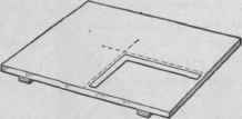 Fig. 101.   Testing the Corner of a Drawing Board.