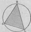 Fig. 38 An Inscribed Triangle.