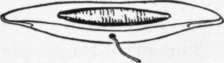 Fig. 41.   The shuttle holding the bobbin of yarn.