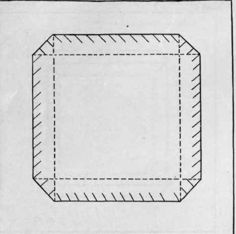 Fig. 30.   Patch stitched in and overcast.