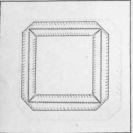 Fig. 32.   Oversewed patch. Under or wrong side.