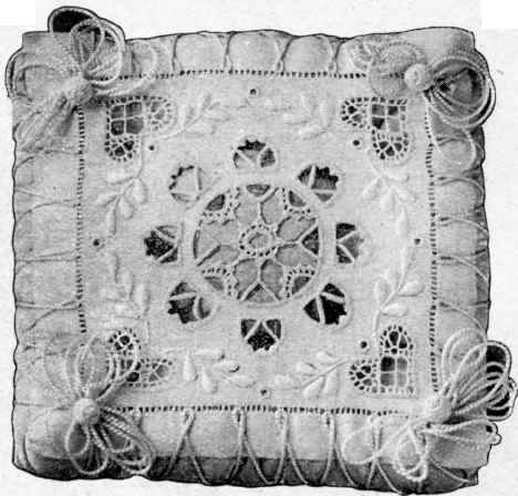 A RETICELLA. PINCUSHION.