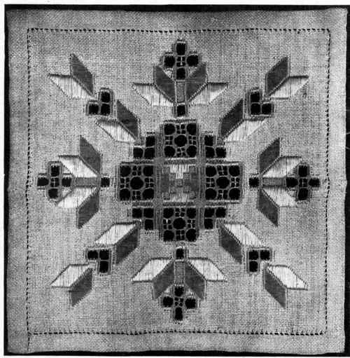 A STAR D'OILT IN HUNGARIAN EMBROIDERY.