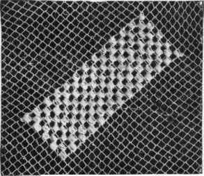 SIMPLE DARNED STITCH.