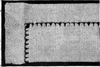   SIMPLE HEMSTITCHING.