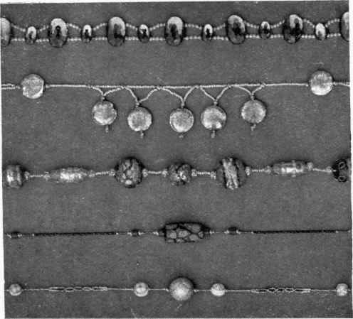 This shews a number of most effective necklaces and chains.