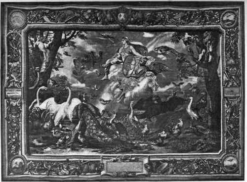 Plate no. 165. Air, a Louis XIV tapestry after Lebrun in the French National Collection.