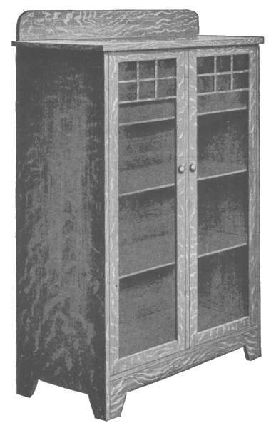 Completed Bookcase.