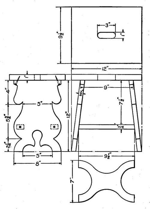 Details of Footstool